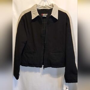Black and Gray Women's Jacket